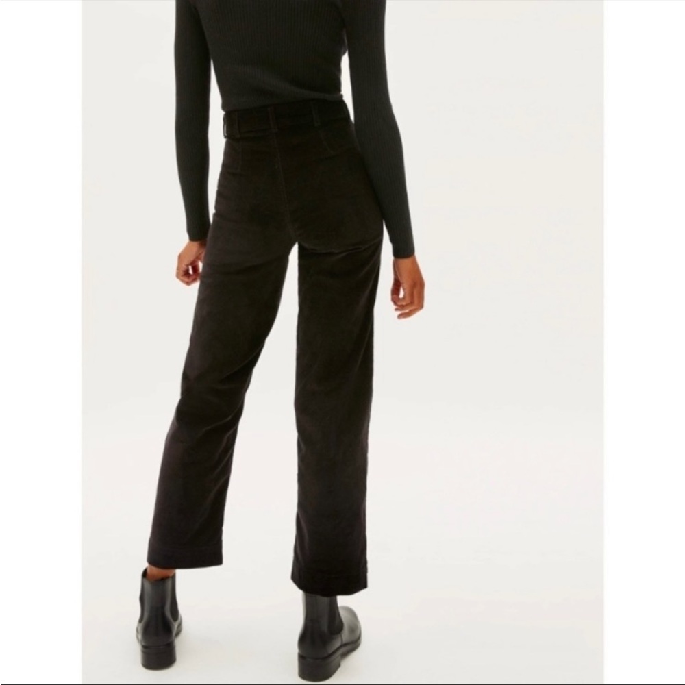 NWOT Everlane Baby Cord Relaxed Straight Cropped Pant Size 6 Last Pair Left - Picture 2 of 11